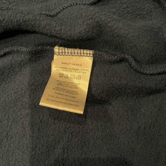 Vans navy cotton bomber light Weight button up - Picture 5 of 5